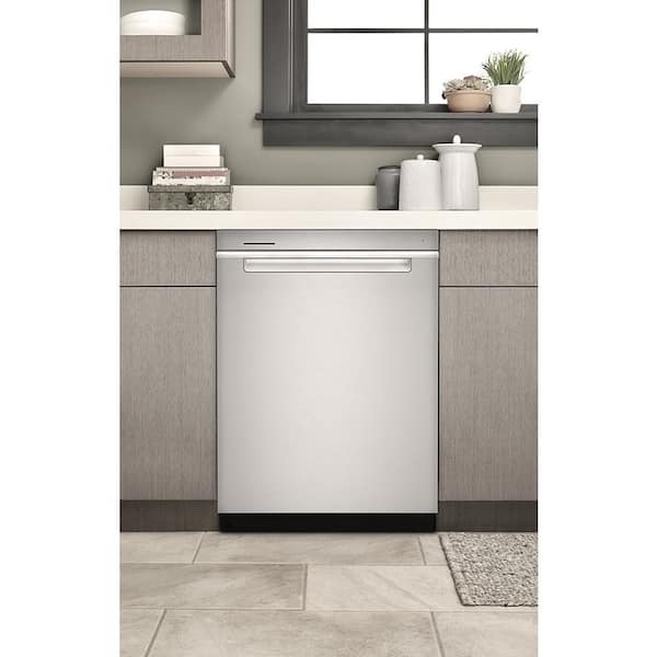 Whirlpool 24 in. Fingerprint Resistant Stainless Steel Top Control Built-In  Tall Tub Dishwasher with Third Level Rack, 47 dBA WDTA50SAKZ - The Home  Depot