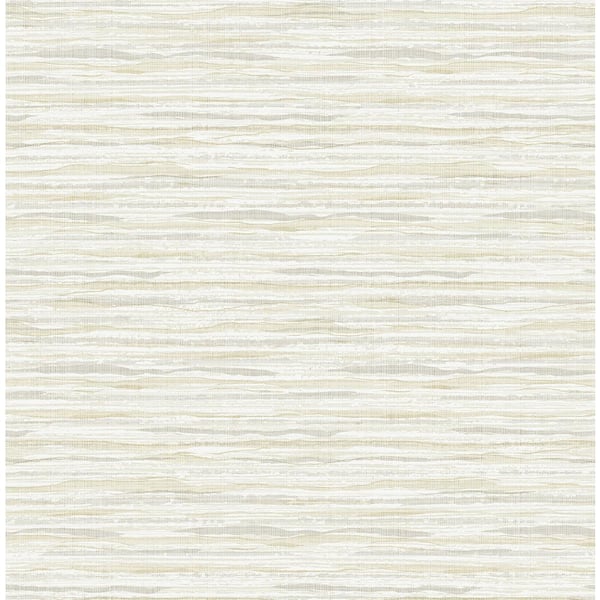Seabrook Designs Early Clouds Skye Wave Stringcloth Paper Unpasted Wallpaper Roll 56 sq. ft.
