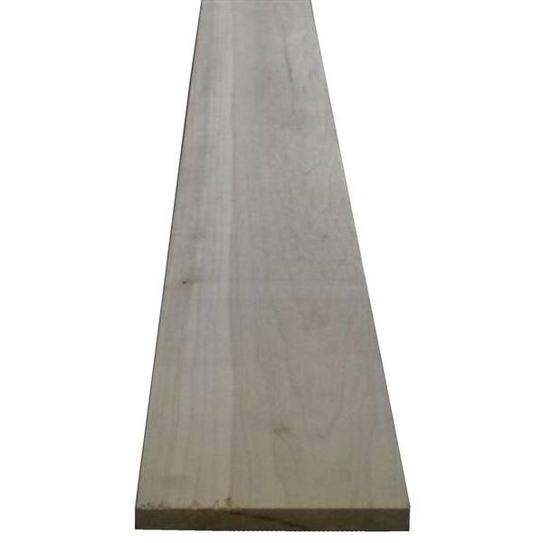 Unbranded 1/2 in. x 4 in. x 2 ft. Scant Poplar Board
