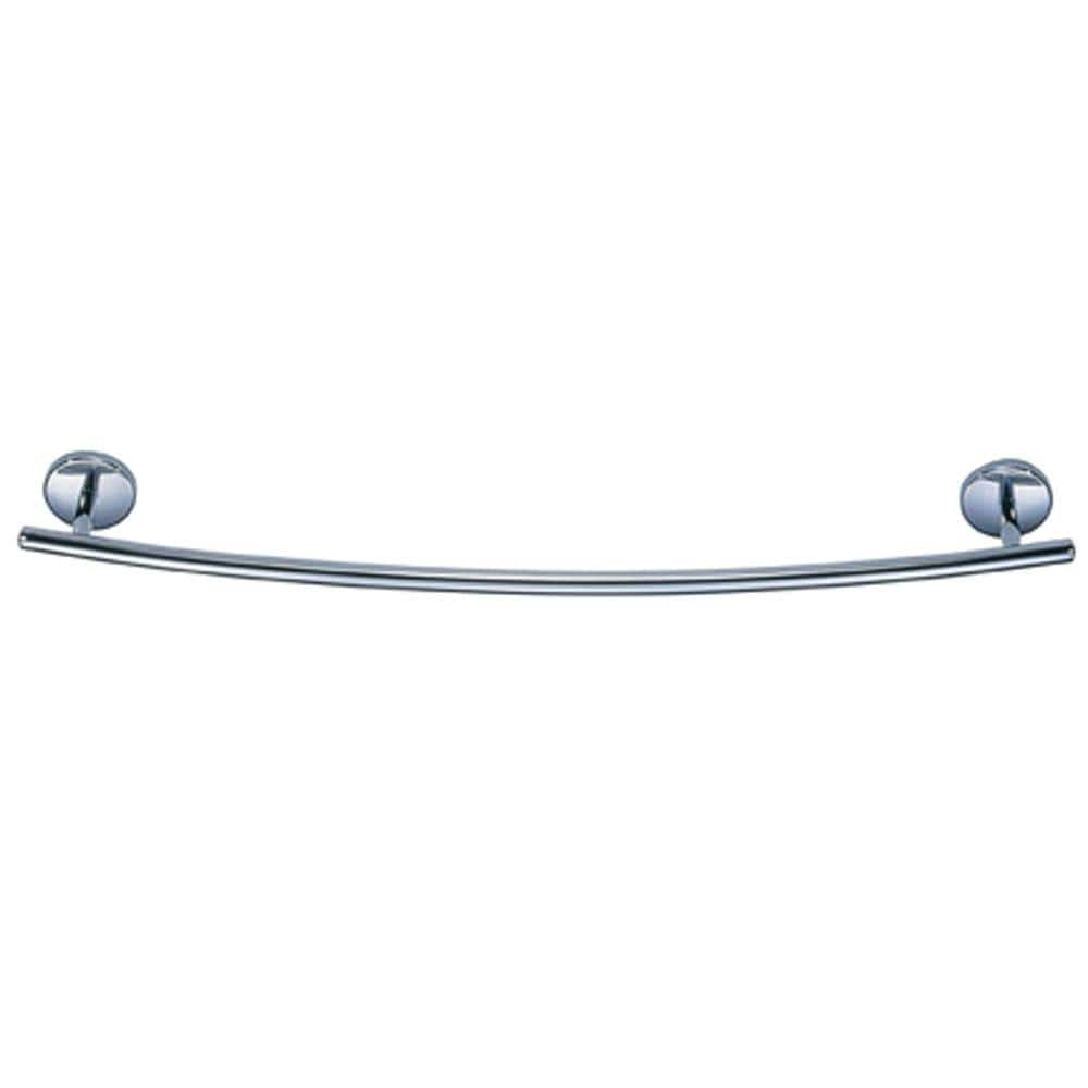 UPC 019934011761 product image for Dorset 18 in. Towel Bar in Chrome | upcitemdb.com