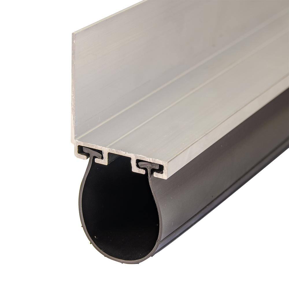 Action Industries Garage Door Bottom Seal Kit With L Shaped 2 In Aluminum Retainer And Epdm Rubber Seal For Single Car Garage A2064 09 A The Home Depot