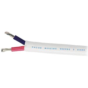 10/2 AWG 100 ft. Tinned Duplex Cable with White Jacket