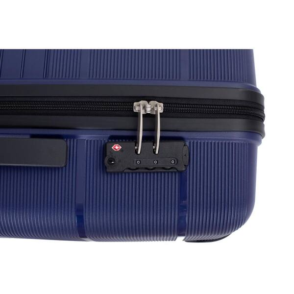 Hardshell Suitcase 3-Piece PP Luggage Set with TSA Lock LUG1206-NY