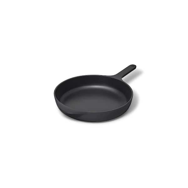 10.5 in. Cast Iron Skillet in Charcoal
