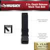 Husky 2 in. Quick Release Work Tool Belt HD335320 - The Home Depot