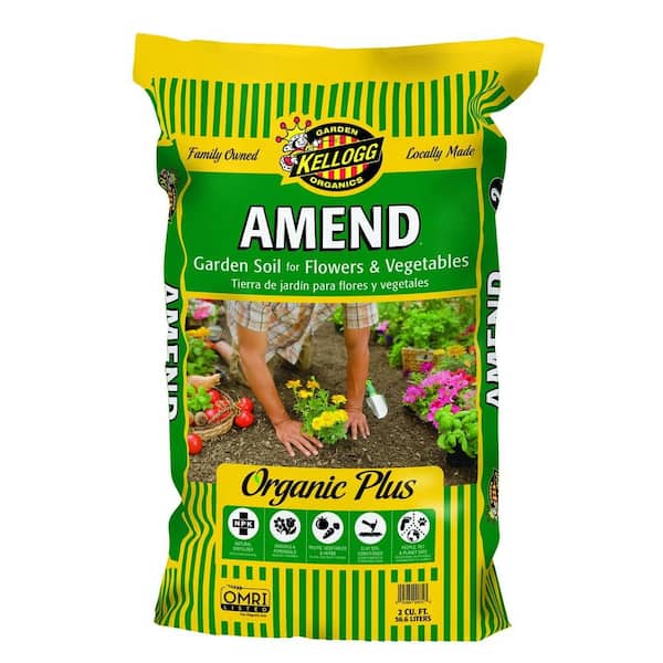 2 cu. ft. Amend Garden Soil for Flowers and Vegetables