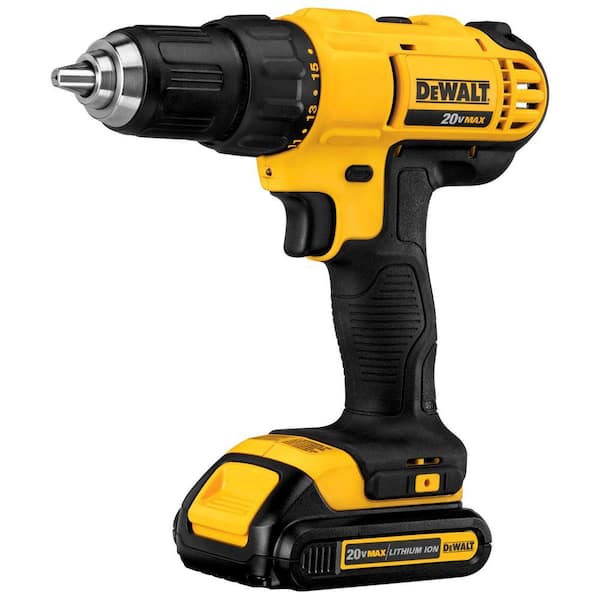 DEWALT 20V MAX Cordless Drill Impact 2 Tool Combo Kit with 2 20V 1.3Ah Batteries Charger and Bag DCK240C2 The Home Depot