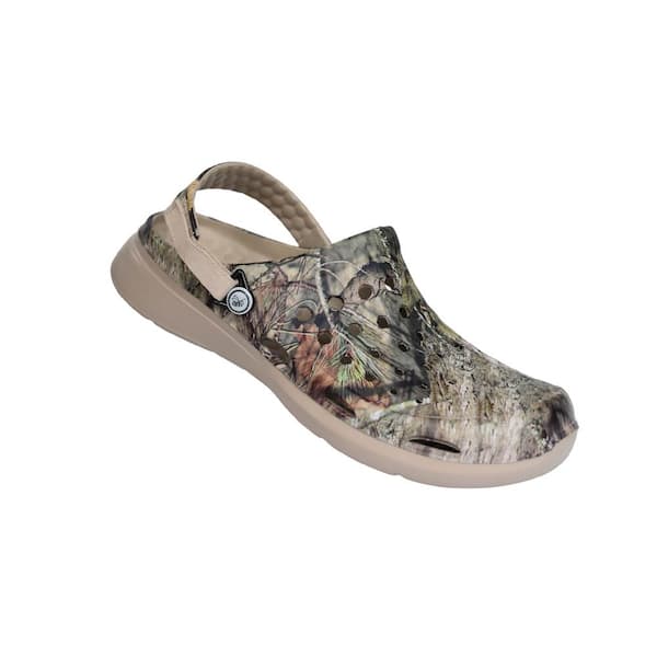 JOYBEES Unisex Modern Clog EVA Slip-On Shoe - Mossy Oak Break Up Country Size 4
