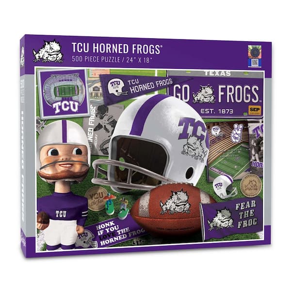 YouTheFan NCAA TCU Horned Frogs Retro Series Puzzle (500-Pieces) 0950493 -  The Home Depot