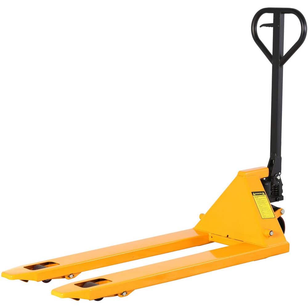 6,600 lbs. Heavy Duty Manual Pallet Jack Hydraulic Pallet Truck with 7.5 in. Fork Raised Height and 48x27 in. Forks Size price history on PriceWatchPro