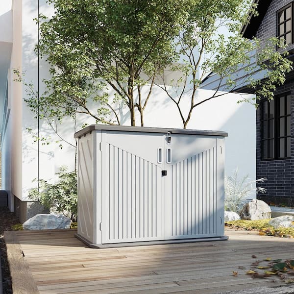 Sizzim 263 Gal. 4.33 ft. D x 3.25 ft. W White Outdoor Waterproof