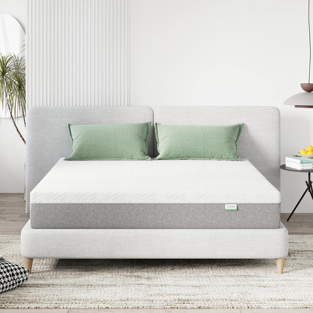 Novilla Support Cooling 10 in. Medium to Firm Gel Memory Foam