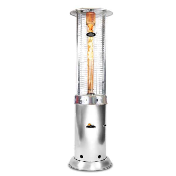 Paragon Outdoor 32,000 BTU Vulcan Propane Patio Heater in Stainless Steel