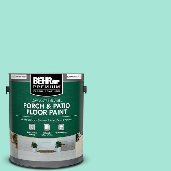 BEHR PREMIUM 1 gal. #480A-2 Botanical Tint Low-Lustre Enamel Interior/Exterior Porch and Patio Floor Paint