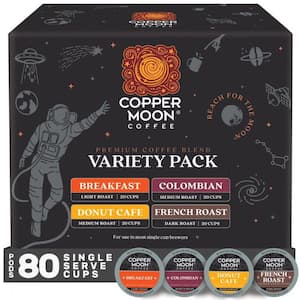 Variety Pods for Keurig K-Cup Pack Single Serve Coffee Brewers (80-Pack)