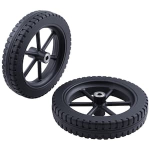 Custom Fit Rubber Treaded Wheel (2-Pack)