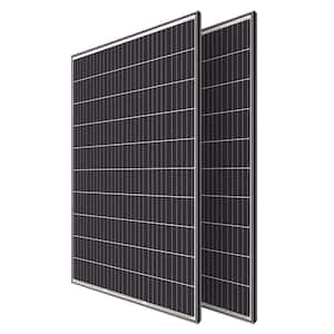 2Pcs 320-Watt Monocrystalline Solar Panel for RV Boat Shed Farm Home House Rooftop Residential Commercial House