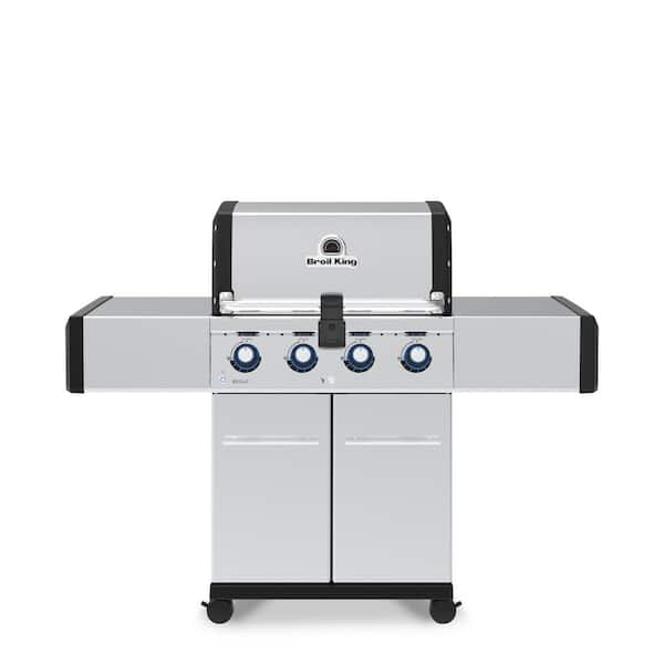 Broil King Regal S 420 PRO 4-Burner Propane Gas Grill in Stainless