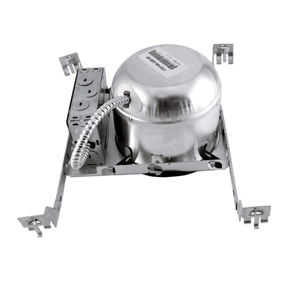 Aluminum 6-Inch Airtight LED Housing for New Construction
