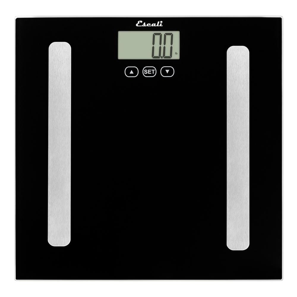 EnerPlex Scale for Body Weight - Accurate Digital BMI Bathroom and Home  Scale for Weighing and Home Workout - Black