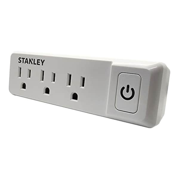Stanley PlugMax ECO 15 Amp 3 Prong Grounded 3 Outlet Wall Adapter