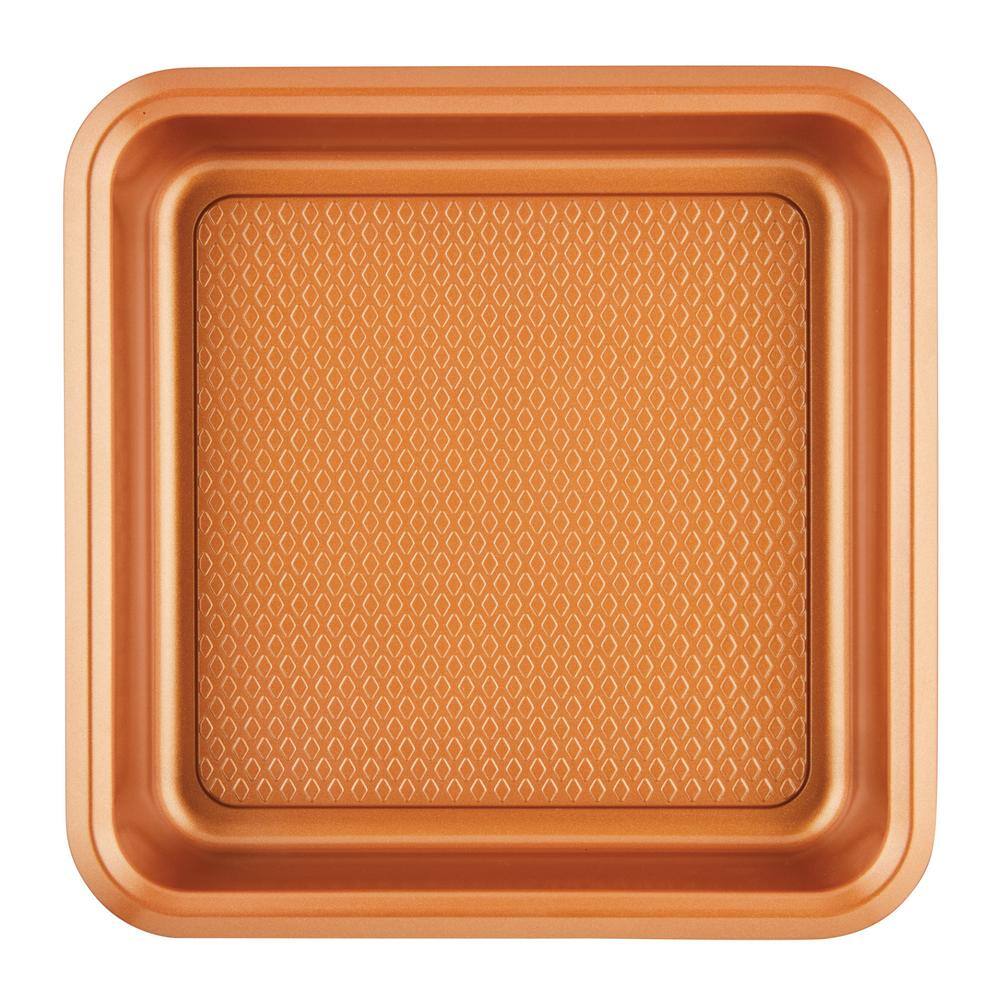 Copper Nonstick Steel 5-Piece Bakeware Set