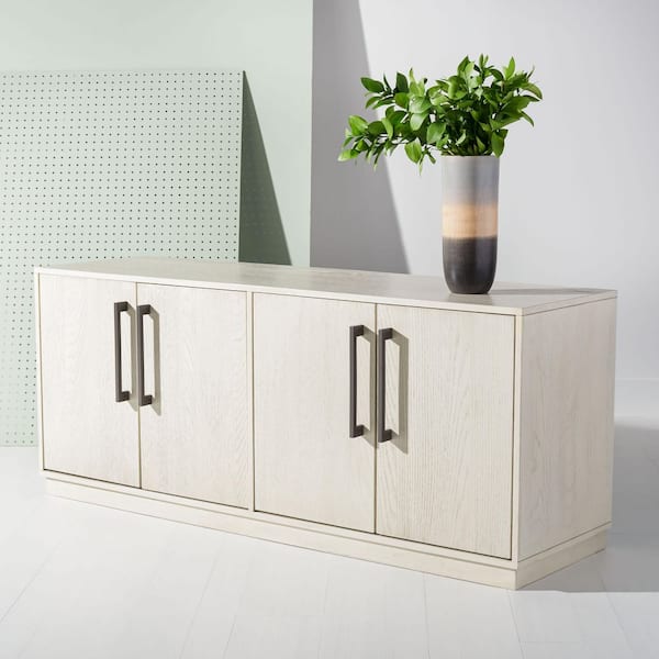 Mallory White Washed Wood Buffet