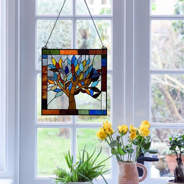 Tree of Life Stained Glass Pattern, Stained Glass Patterns, Digital  Download, DIY Stained Glass, Stained Glass Decor 