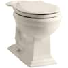 KOHLER Memoirs Comfort Height Round Front Toilet Bowl Only In Biscuit K ...