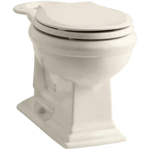 Memoirs Comfort Height Round Front Toilet Bowl Only in Biscuit