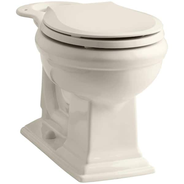 KOHLER Memoirs Comfort Height Round Front Toilet Bowl Only in Biscuit