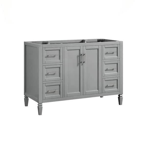 D Bathroom Vanity Cabinet Only, 48 Inch Bathroom Vanity Without Top Home Depot