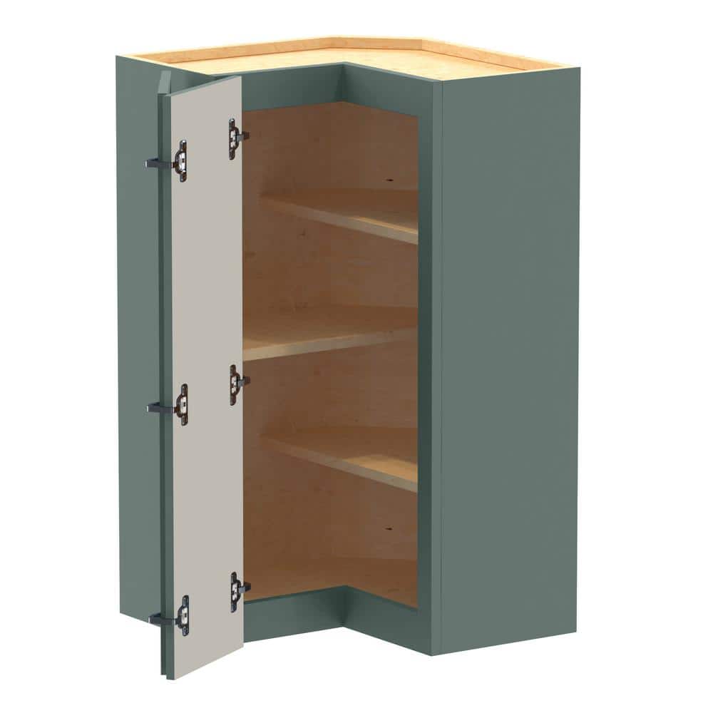 Hargrove 21 in. W x 21 in. D x 36 in. H Assembled Plywood Wall Kitchen Corn