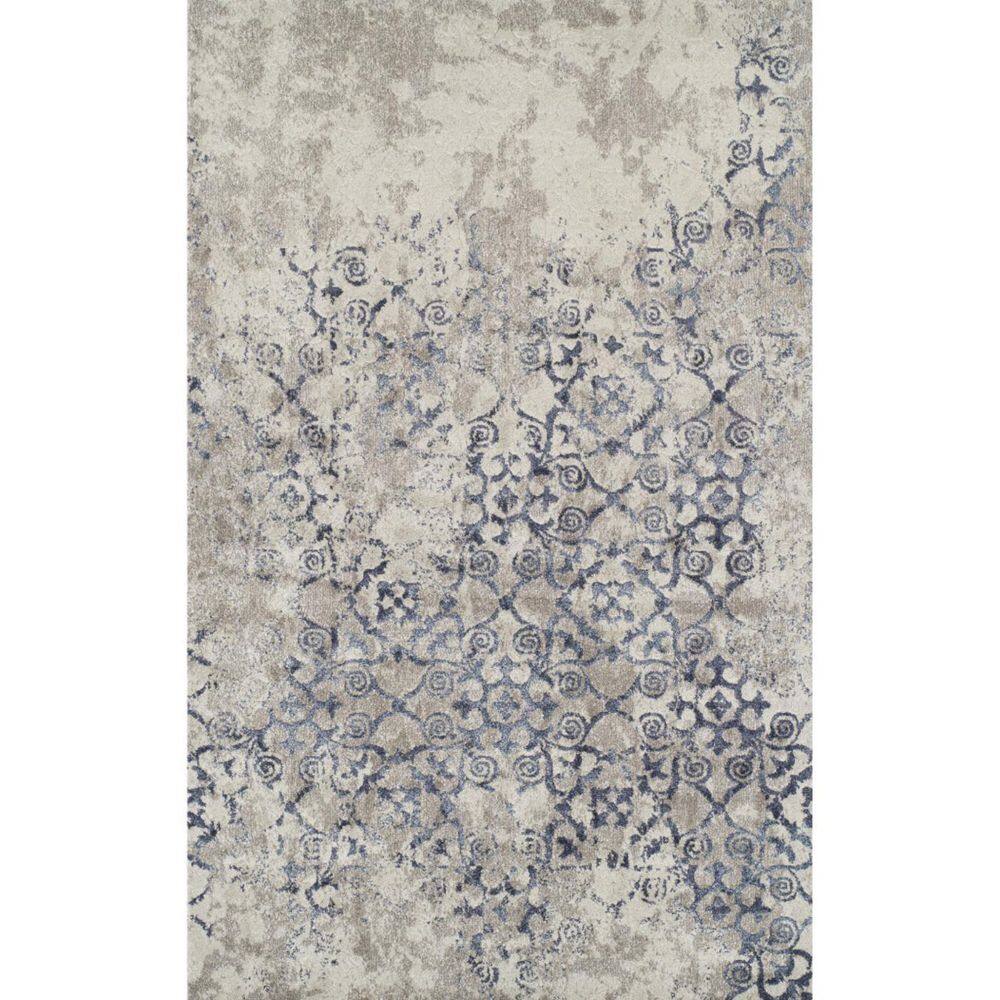 5 X 8 Blue, Ivory Oriental Runner Rug price history on PriceWatchPro
