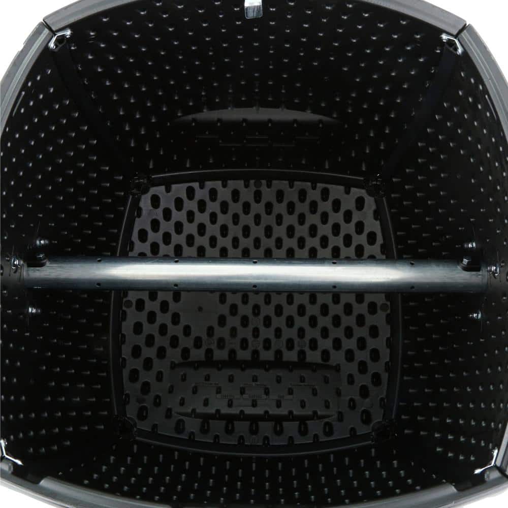 100 Gallon Black Polyethylene Dual Bin Outdoor Compost Tumbler