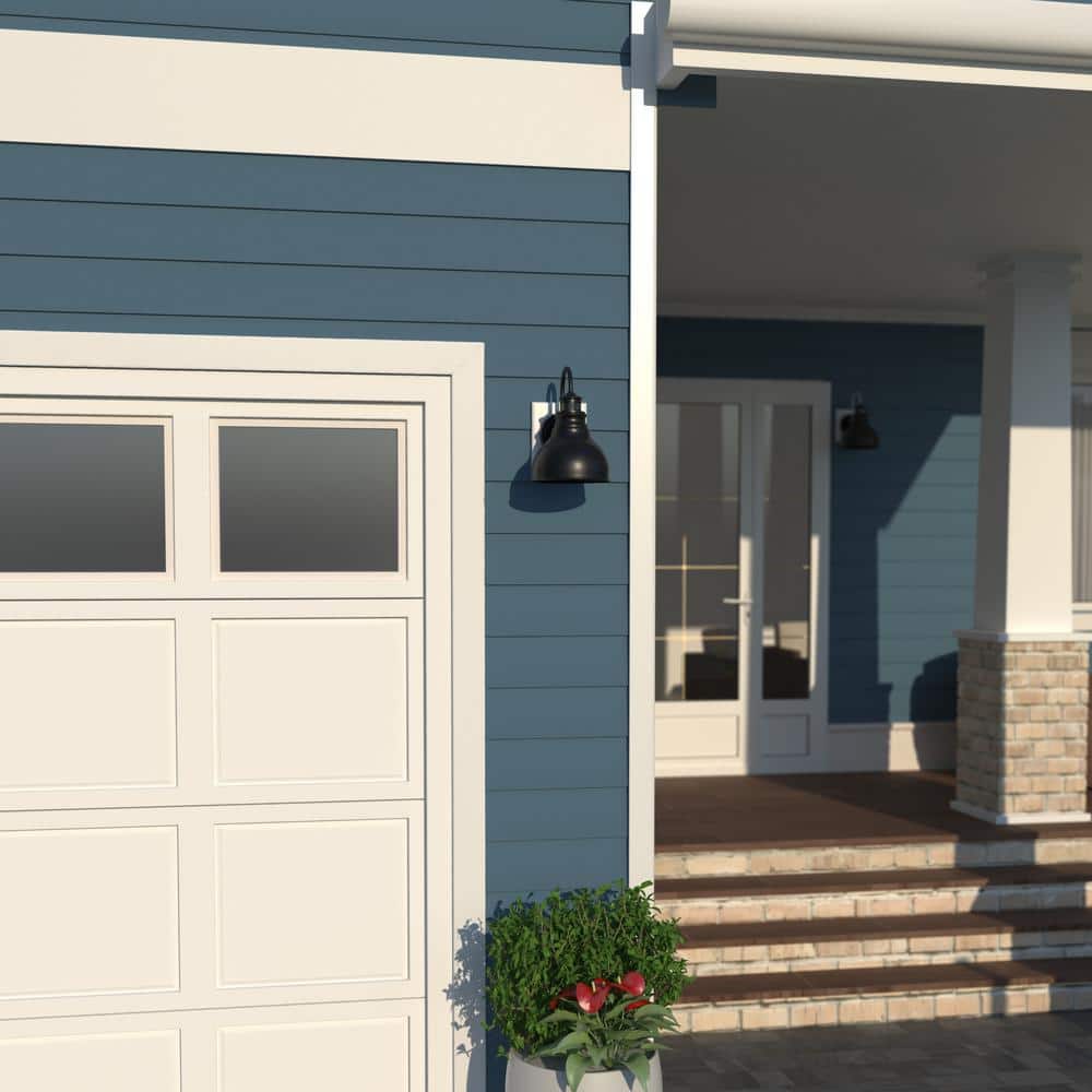 Delano Bronze 13.25" Dimmable Outdoor Wall Light