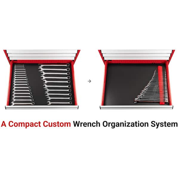 KNIPEX 8-Piece 1-1/16-in 8-Point Metric Standard Box Fan End Wrench Set KNIPEX 8-Piece 1-1/16-in 8-Point Metric Standard Box Fan End Wrench Set