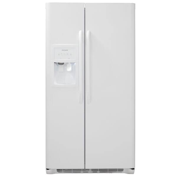 Frigidaire 25.5 cu. ft. Side by Side Refrigerator in White