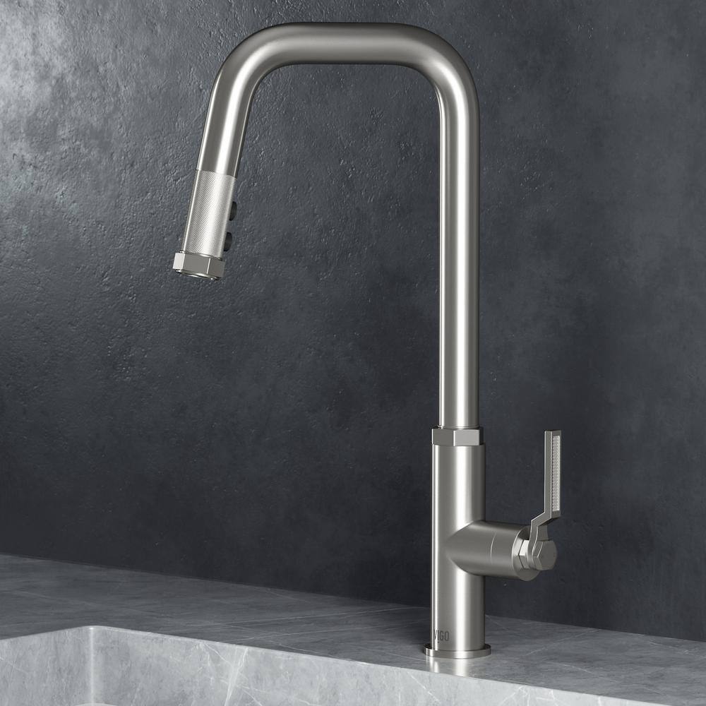 Hart 18" Stainless Steel Pull-Down Kitchen Faucet