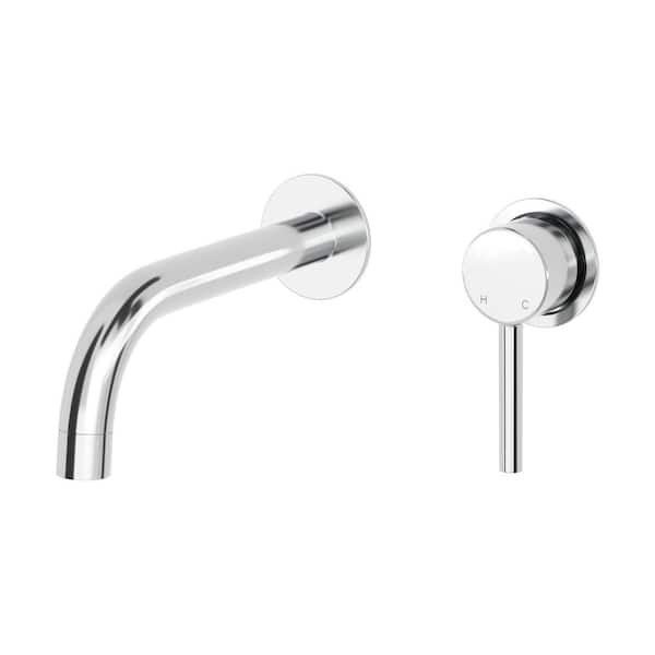 Swiss Madison Ivy Single-Handle Wall Mount Single Hole Bathroom Faucet in Polished Chrome