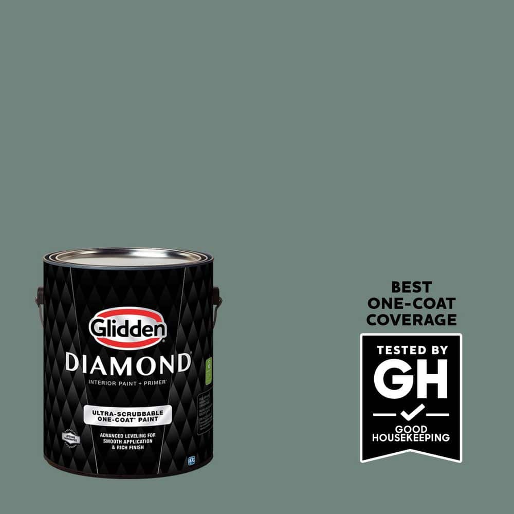 1 gal. PPG1136-6 Dwarf Spruce Flat Interior Paint with Primer price history on PriceWatchPro