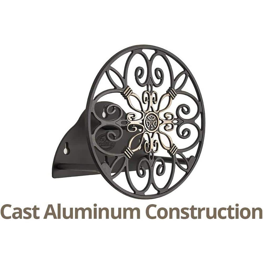 Bronze Decorative Cast Aluminum Wall Mounted Hose Hanger