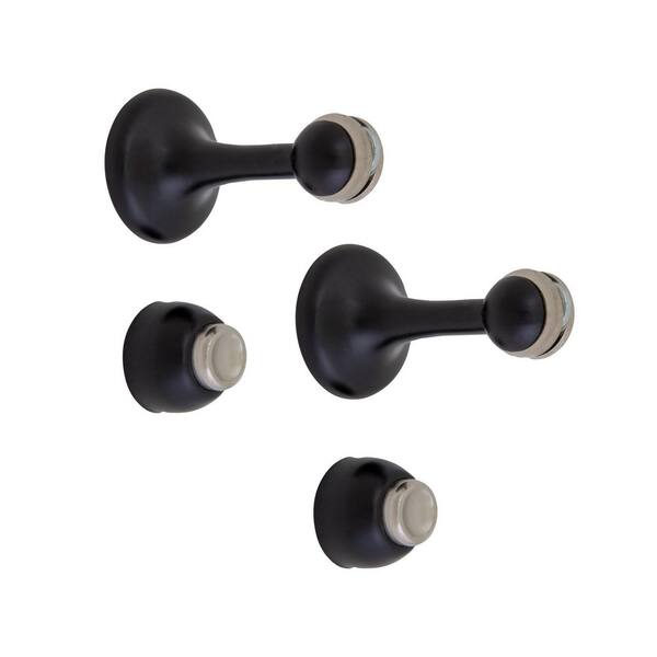 Design House Doorstop in Matte Black (2Pack) 189316MB The