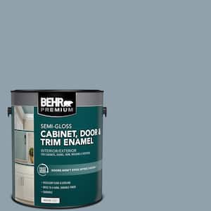 1 gal. #N480-4 French Colony Semi-Gloss Enamel Interior/Exterior Cabinet, Door & Trim Paint