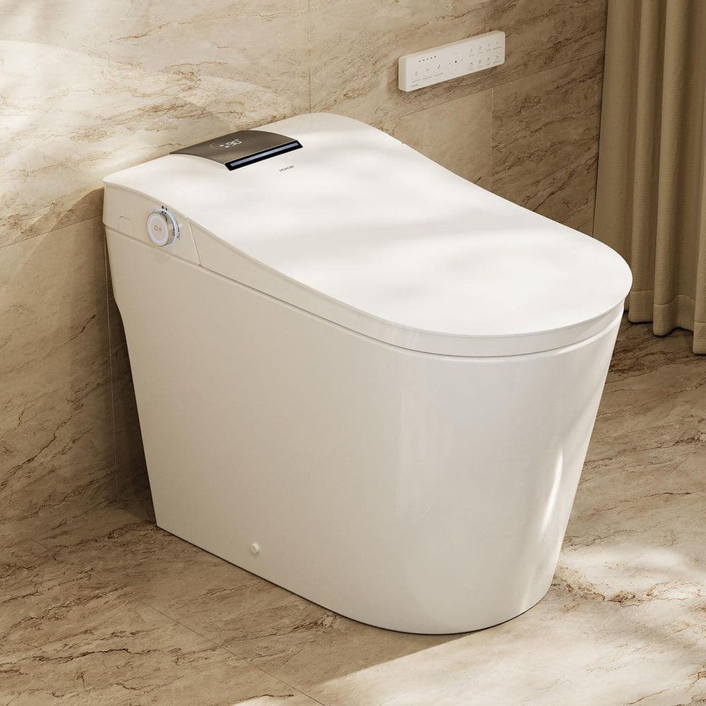 Reviews for HOROW Elongated ADA Smart Bidet Toilet 1.0/1.28 GPF