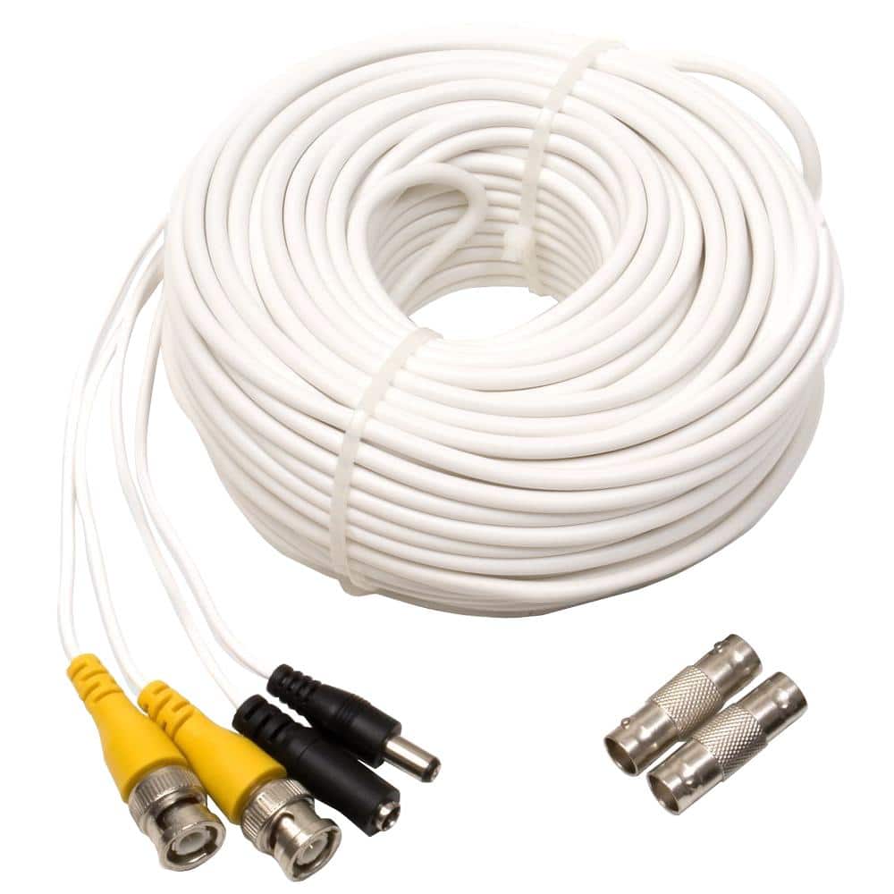 Q-SEE 200 Shielded Video and Power BNC Male Cable with