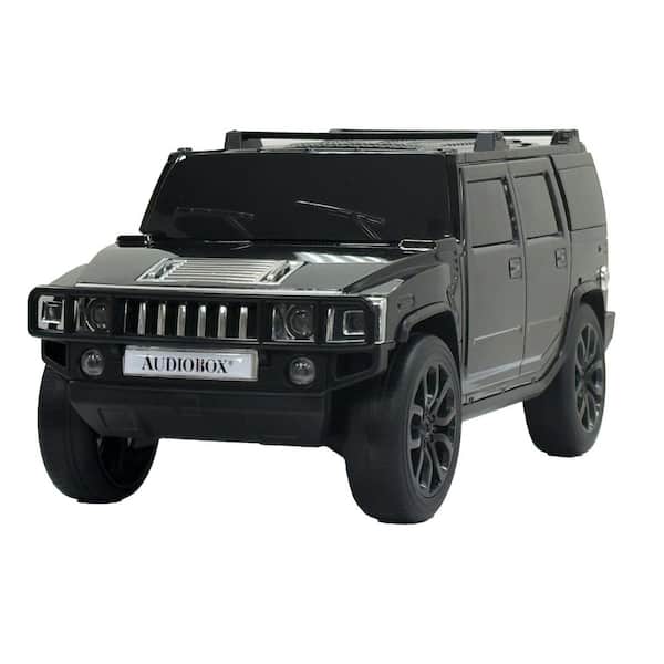 SoundRides TRK-2009BT 8-Watt SUV-Style Bluetooth Speaker with WaveSync and Lights in Black