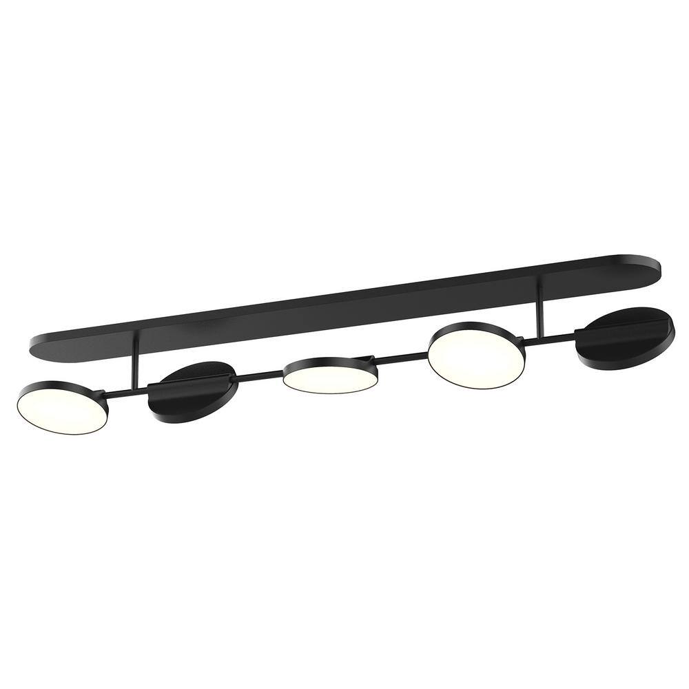 Black Outdoor Dimmable Direct Wired LED Vanity Light