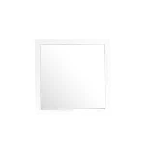 41 in. x 41 in. Classic Square Wood Framed Dresser Mirror