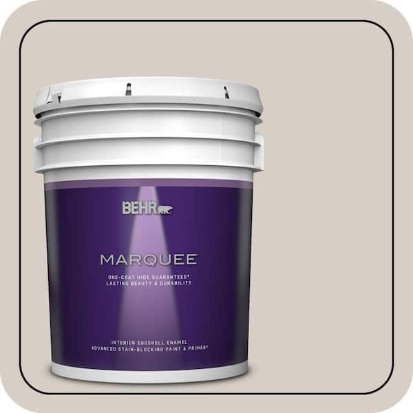 BEHR MARQUEE 5 gal. #MQ3-06 Granite Dust One-Coat Hide Eggshell Enamel Interior Paint & Primer